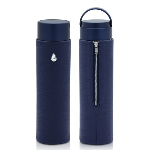 Glass Water Bottle CLASSIC MIDNIGHT - Liquidsands