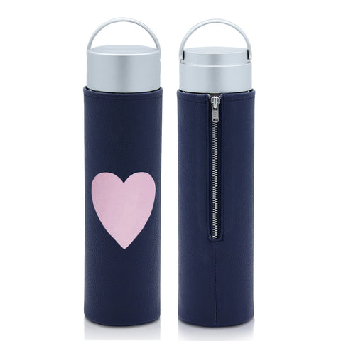 Glass Water Bottle Inspired LOVE - Liquidsands