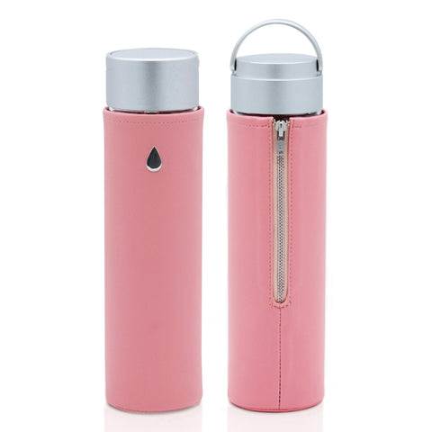 Glass Water Bottle CLASSIC Flamingo - Liquidsands